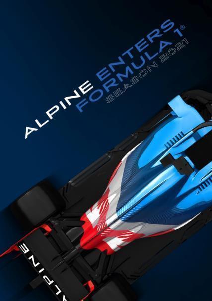 Alpine, aus dem Motorsport geboren, entwickelt sich weiter und steigt in die Formel-1-Weltmeisterschaft ein. 